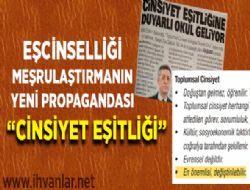 Ecinsellii merulatrmann yeni propagandas: Cinsiyet Eitlii