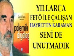 Yllarca paralellerle birlikte alan Hayrettin Karaman