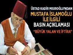 Msrolu'ndan Mustafa slamoluna: Byk Yalan ve ftira