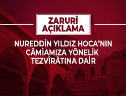 Nureddin Yldz Hakknda smailaa'dan Aklama Geldi