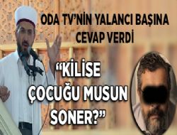 hsan enocak'dan Soner Yaln'a cevap: Kilise ocuu musun Soner!