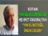 Mehmet Okuyan hrszn eli kesilir diyen ayeti nasl arptyor