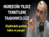 Nureddin Yldz'n Tenkitlere Tahammlszl