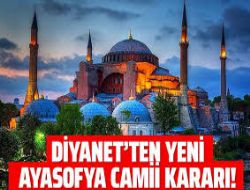 Diyanetin Tart��mal� Yanl�� Ayasofya Karar�